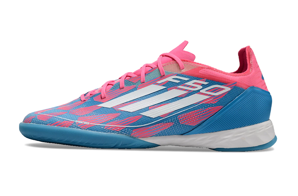 Chuteira Adidas X F50 Futsal Azul/Rosa - Conforto e Estilo