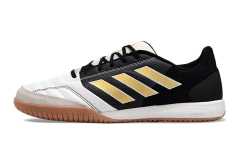 Chuteira Adidas Top Sala Futsal - Branco/Preto/Marrom