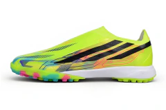 Chuteira Adidas F50 Hyperfast Laceless TF - Amarelo