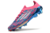 Chuteira Adidas F50 X Campo - Rosa/Azul - Marca Esportiva - Loja Especializada em Chuteiras 