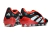 Chuteira Adidas Predator Elite Tongue 25 Campo FG - Preto/Vermelho - comprar online