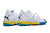 Chuteira Puma Future Z 1.4 Pro Cage Society - Branco/Amarelo/Azul na internet