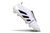 Chuteira Adidas Predator Elite Tongue 25 Campo FG - Branco/Roxo - loja online