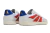 Chuteira Adidas Predator 24 League Futsal - Branco/Vermelho/Azul - comprar online