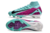 Imagem do Chuteira Nike Air Zoom Mercurial Superfly 10 Elite Campo - Azul/Rosa/Preto