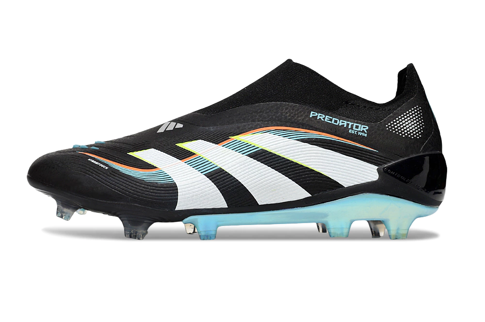 Chuteira Adidas Predator Elite 25 Laceless - Preto/Azul