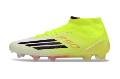 Chuteira Adidas F50 Elite Mid Campo - Amarelo - comprar online