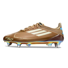 Chuteira Adidas F50 X Campo SG - Marrom/Azul - comprar online