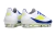 Chuteira Adidas F50 X Campo SG - Branco/Azul/Verde - Marca Esportiva - Loja Especializada em Chuteiras 