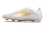 Chuteira Adidas F50 X Campo - Branco/Dourada