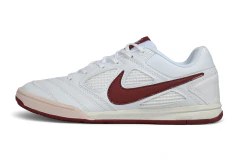 Chuteira Nike SB Gato Futsal - Branco/Marrom
