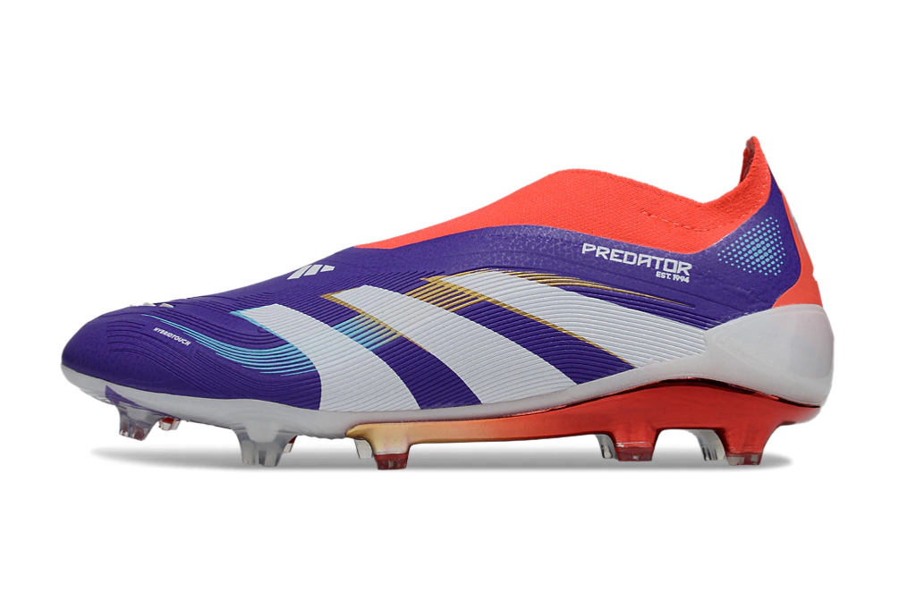 Chuteira Adidas Predator Elite 25 Laceless Campo Roxa