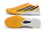 Chuteira Adidas F50 Hyperfast Laceless TF - Laranja - loja online