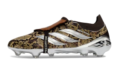 Chuteira Adidas Predator Tongue 26 Elite FG - Marrom - comprar online