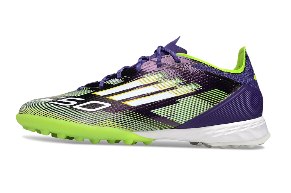 Chuteira Adidas X F50 Pro Society Roxa/Verde: Velocidade e Controle