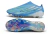 Chuteira Adidas F50 Hyperfast Laceless FG - Azul - loja online