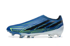 Chuteira Adidas F50 Hyperfast Laceless FG - Azul