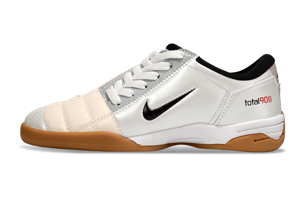 Chuteira Nike Total 90 Futsal Cinza/Preto - Agilidade e Conforto