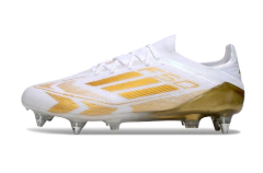 Chuteira Adidas F50 X Campo SG - Branco/Dourado - comprar online