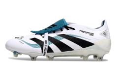Chuteira Adidas Predator Elite 25 Campo - Branco/Azul - comprar online