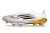 Chuteira Adidas F50+ Elite Campo - Branco/Dourado - comprar online