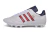 Chuteira Adidas Mundial Campo FG - Branco/Vermelho
