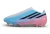 Chuteira Adidas F50 Hyperfast Laceless FG - Azul/Rosa