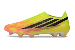 Chuteira Adidas F50 Hyperfast Laceless FG - Verde
