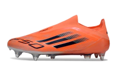 Chuteira Adidas F50 X Laceless Campo SG - Laranja - comprar online