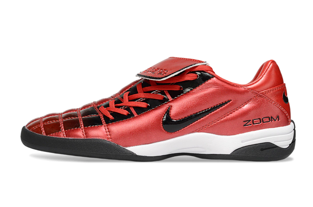 Chuteira Nike Total 90 Futsal Vermelho/Preto - Agilidade e Conforto