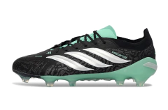 Chuteira Adidas Predator Elite 26 Campo FG - Preto/Verde - comprar online