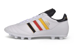 Chuteira Adidas Mundial Campo FG - Branco/Preto