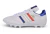 Chuteira Adidas Mundial Campo FG - Branco/Azul