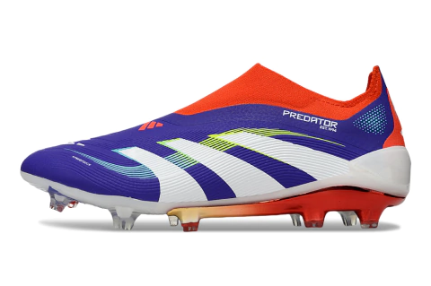 Chuteira Adidas Predator Elite 25 Laceless - Azul/Branco