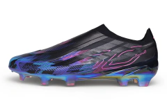 Chuteira Adidas F50 Hyperfast Laceless FG - Preto