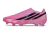 Chuteira Adidas F50 Hyperfast Laceless FG - Rosa
