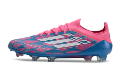 Chuteira Adidas F50 X Campo - Azul/Rosa - comprar online