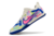 Chuteira Nike Mercurial Vapor 15 Pro Futsal IC - Branco/Azul/Verde - Marca Esportiva - Loja Especializada em Chuteiras 