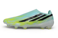 Chuteira Adidas F50 Hyperfast Laceless FG - Verde
