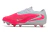 Chuteira Campo NIKE Phantom 6 Elite FG - Branco/Rosa