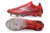 Chuteira Adidas F50 X Campo - Prata/Vermelho