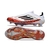 Chuteira Adidas F50 X Campo - Branco/Laranja - Marca Esportiva - Loja Especializada em Chuteiras 