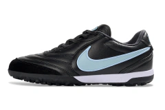 Chuteira Nike Tiempo Ligeira Pro Society - Preto/Azul - comprar online