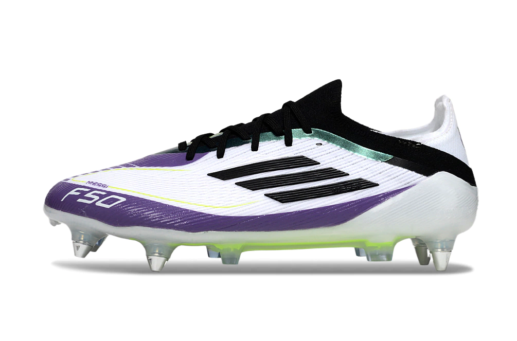 Chuteira Adidas F50 X Campo SG Roxo/Branco - Leve e R