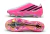 Chuteira Adidas F50 Hyperfast Laceless FG - Rosa - loja online