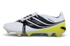 Chuteira Adidas Predator Tongue Elite 27 FG - Branco/Verde