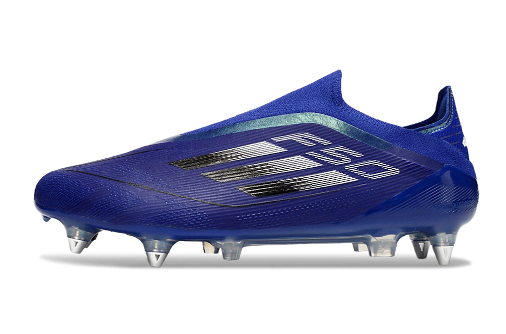 Chuteira Adidas F50 X Laceless Campo SG - Azul