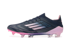 Chuteira Adidas F50 X Campo - Azul Escuro/Rosa/Roxo