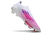 Chuteira Adidas F50+ Elite Campo - Branco/Rosa - loja online