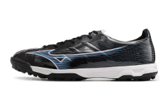 Chuteira Mizuno Alpha Made in Japan Society - Preto/Azul